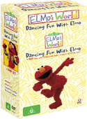 Australia (DVD)2008 Madman Entertainment Part of the Elmo's World: Dancing Fun with Elmo DVD boxset, along with Elmo's World: Springtime Fun! and Elmo's World: Dancing, Music, Books!. SES101