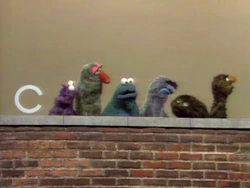 Anything Muppets: Monsters and C (performed by Caroll Spinney) (First: Episode 0089)