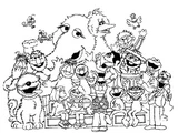 Sesame Street T-shirts (American Apparel)