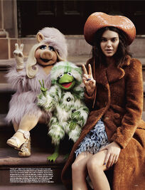 Love magazine Piggy, Kermit and Kendall