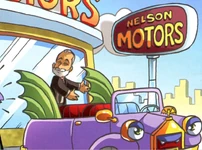 "Nelson Motors" salesmanSesame Street comic book issue #1
