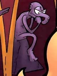 Gong the Garrulous statue in The Muppet Show Comic Book: Pigs in Space (2009)
