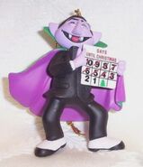 Count von Count and a calendar.