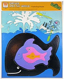 "Grover and the Whale" Michael Smollin 1977, Whitman