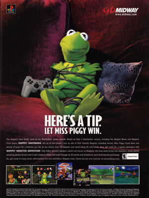 Kermit playstation ad