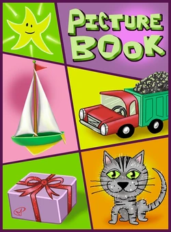 artwork for the Picture Book puppet by Mike Pantuso