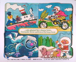 Commander GroverPlayskool puzzle (1974)