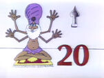 Counting 1-20 (swami) (holdover from season 2)
