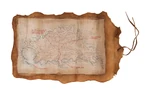 #307 ― Muppet Treasure Island ― Hero Treasure Map Prop (sold for $30,000)