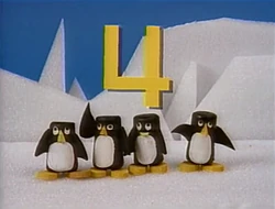 4 penguins (First: Episode 3544)