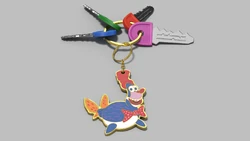 Waldo keychain Muppet Babies