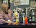 Big Bird Imagines He's Small