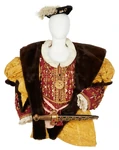 #375 ― The Muppets ― Fozzie Bear - "Jester at the Court of Henry VIII" Costume from The Kermitage Collection (with Calendar) (sold for $2,500)