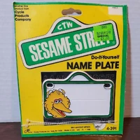 Do-It-Yourself Name Plate 1985