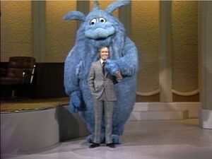 With  on The Dick Cavett Show.