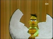 Bert as a caterpillar ("Life of a Butterfly" pageant)