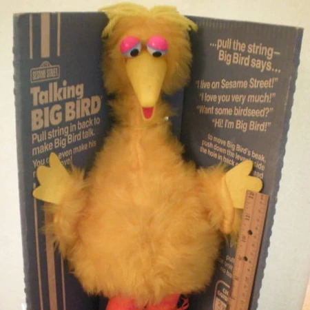 talking big bird doll