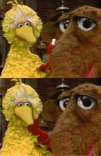 Elmo & Big Bird & SnuffySesame Street