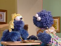 Baby Cookie Monster"The First Time Me Eat Cookie"