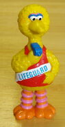 Big Bird as a lifeguard