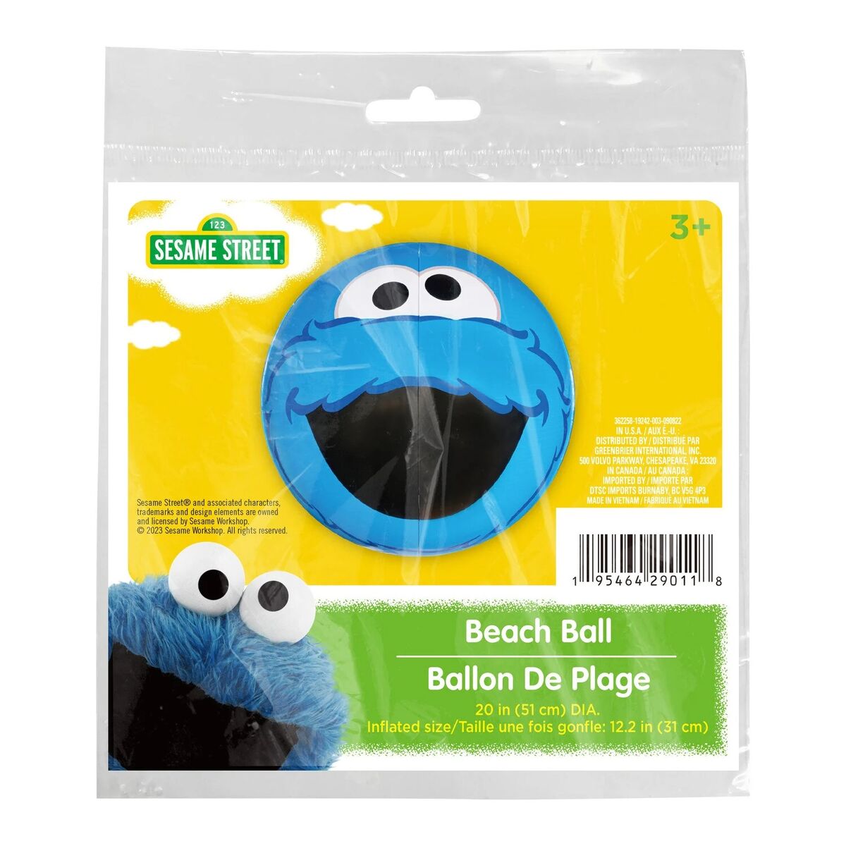 Sesame street deals beach toys