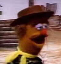 cowboy in Julie on Sesame Street