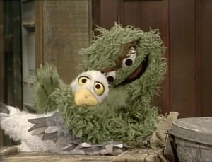 Oscar temporarily gets a pet seagull named .