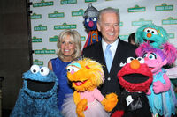 Jill and Joe Biden at the 2010 Sesame Workshop Benefit Gala