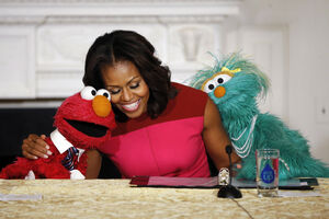 Michelle Obama State Dining Room of the White House