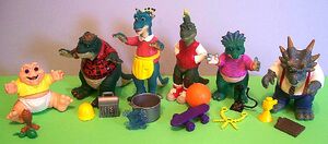 Dinosaurs loose with accessories