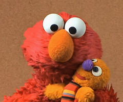 Elmo and Baby David