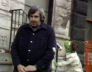 Thurman interviewed by  in a  