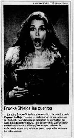 La Prensa 10 December 2001 clipping