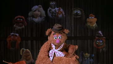 Fozzie BearLight brown teddy bear The Muppets Take Manhattan