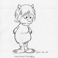 Michael Frith's concept for "Sherman Monster" (Boo)