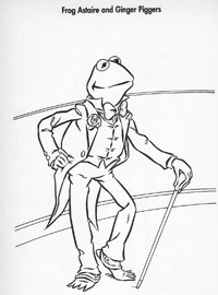 Kermit as Fred Astaire