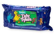 Tidy Tykes wipes (discountined)