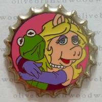 Mystery Box Set - Disney's Character Bottle Caps - Miss Piggy and Kermit the Frog June 18, 2009 WDW
