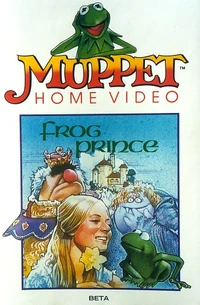 Final The Frog Prince VHS release cover Changes in final version: Kermit, framing & logo added, signature removed