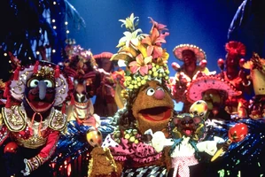 Movie-MTI-Promo03.jpg (743 KB) Squire Trelawney (Fozzie Bear) in the Muppet Treasure Island song "Cabin Fever"