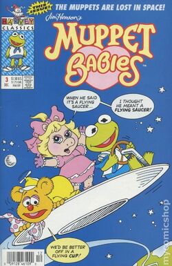 Muppet Babies # 4 VF Marvel Star Comic Book Ms. Piggy Kermit The