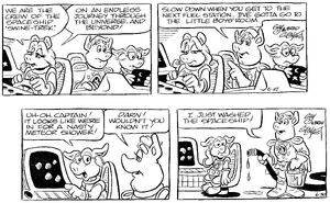 Pigs In Space comic