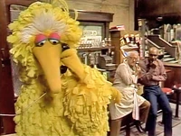 Episode 1659Mrs. Snuffleupagus calls Hooper's Store, heard over the phone.