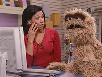 Two Mac computers (complete with internet connection) were used inside the Mail It Shop on Sesame Street.[1]