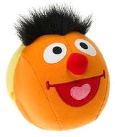 Double Fun Giggle Ball Plush Bert/Ernie ball