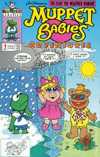 Mbadvtissue1.jpg (180 KB) Muppet Babies Adventures #1 July 1992 (reprint of Marvel #10)
