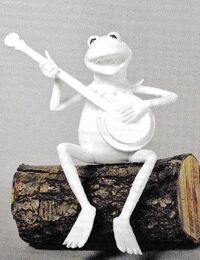 Maquette of Kermit