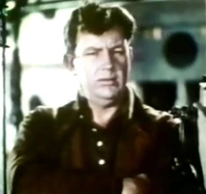 Andy Devine after slating the movie for Baby Piggy