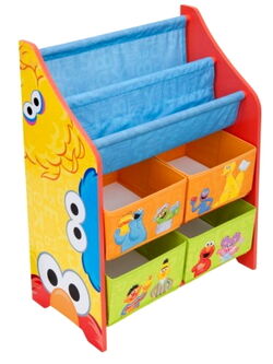 Sesame street cheap toy storage