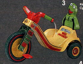 Kermit the Frog Little Big Wheel Marx